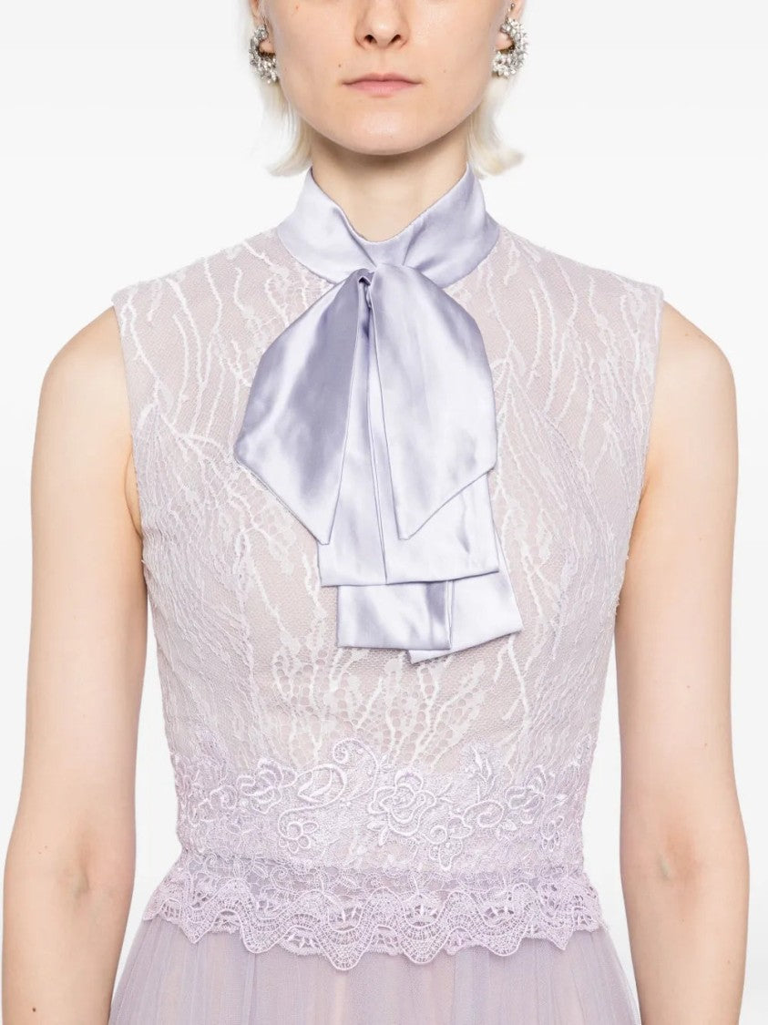 Saiid Kobeisy Lace Long Dress