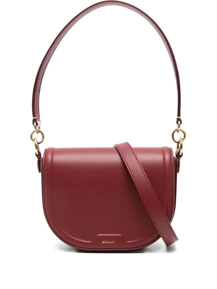 Bally Multicolour Cow Leather Crossbody Bag With Gold-Tone Accents