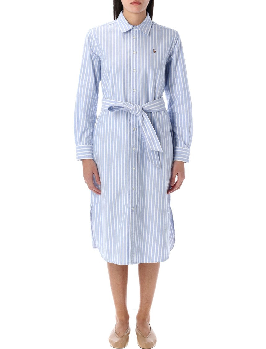 Polo Ralph Lauren Belted Oxford Shirt Dress