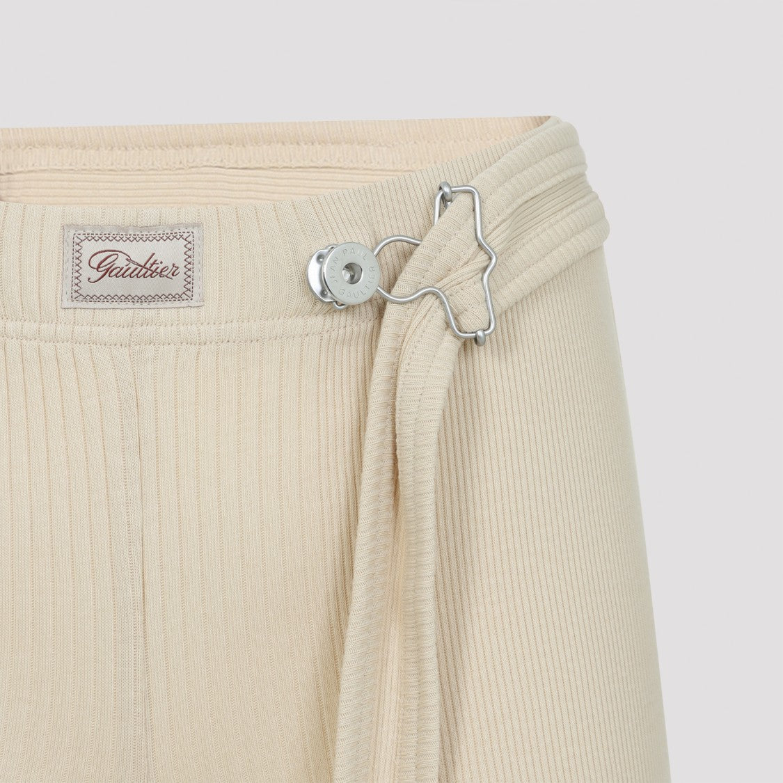 Jean Paul Gaultier High-Waisted Bermuda Shorts With Star-Shaped Buckle
