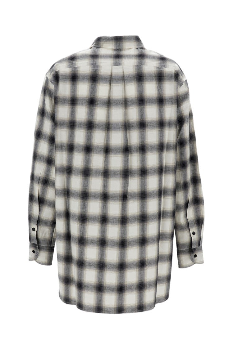 Meta Campania Multicolor Pablo Check Cotton Shirt