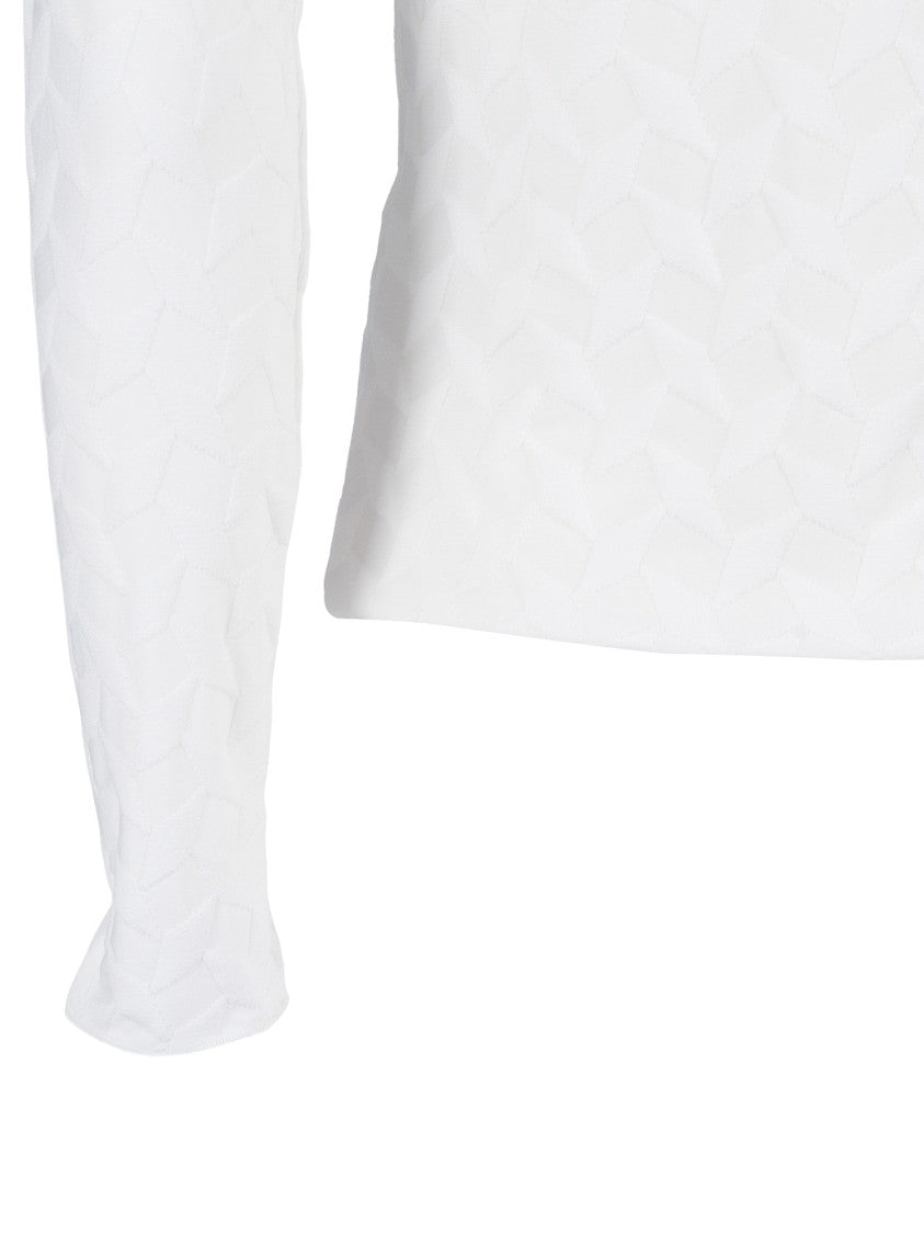 Emporio Armani Form-Fitting Black Jumper