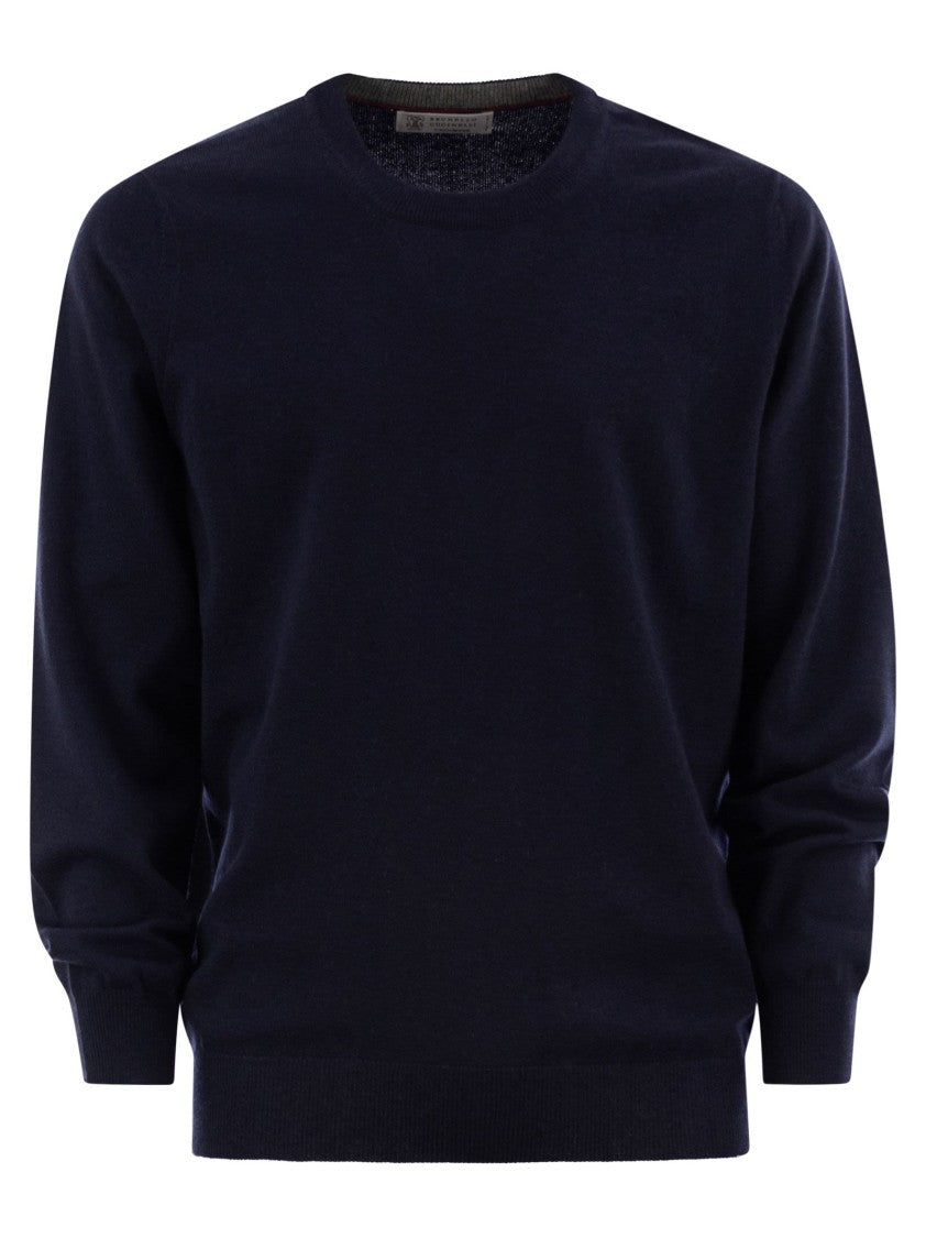 Brunello Cucinelli Cashmere Sweater Crewneck Knitwear
