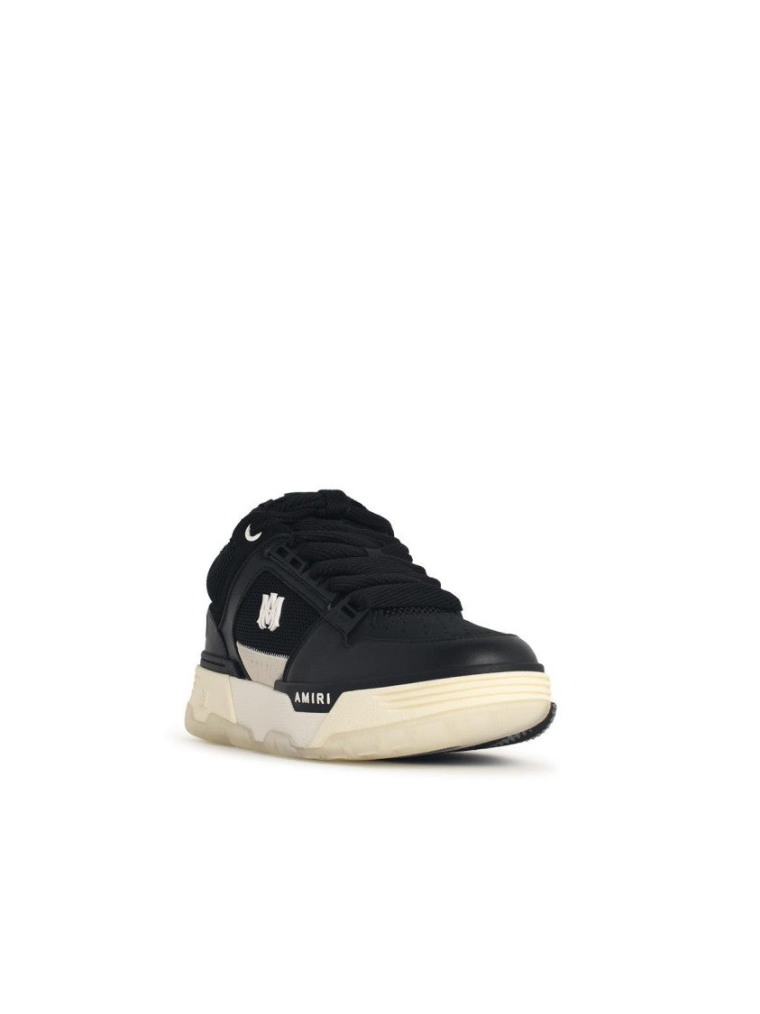 Amiri 'Ma-1' Black Leather Sneakers