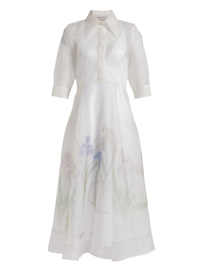 Alberta Ferretti Classic Tailored Fit Minimalist Dress