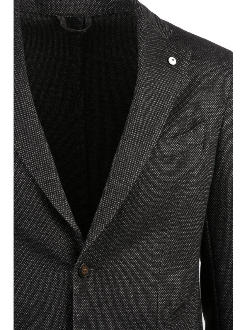 L.B.M. 1911 Cashmere-Wool-Alpaca-Silk Blend Tailored Jacket