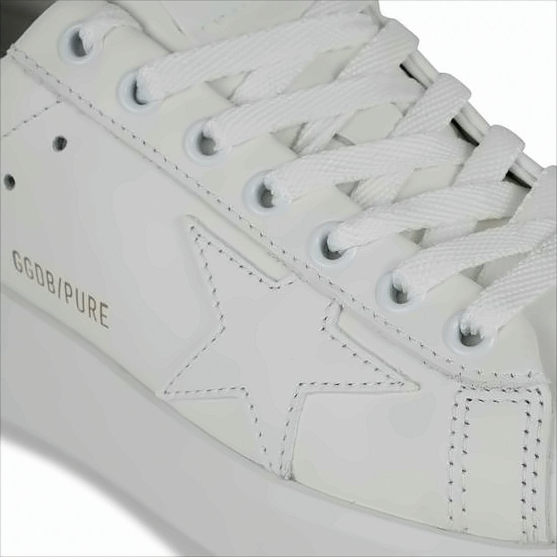 Golden Goose Pure Star Low-Top Sneakers With Contrasting Heel Tab