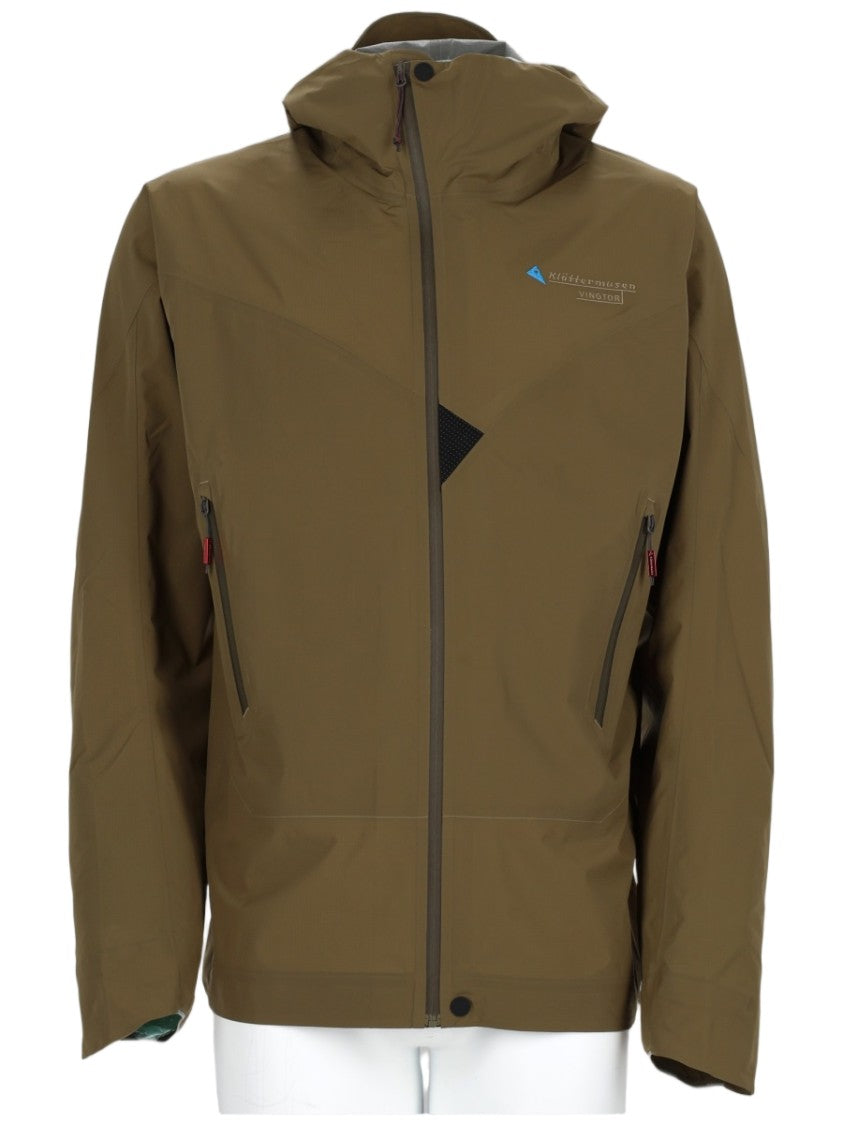 Klattermusen Vingtor Hooded Reflective Detail Jacket