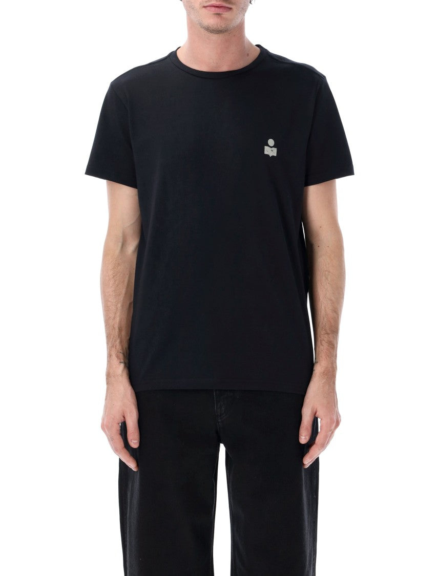 Isabel Marant Marant Zafferh Cotton Logo T-Shirt