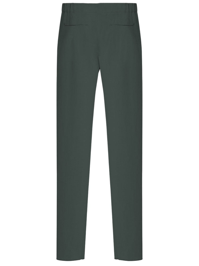 Giorgio Armani Straight-Leg Casual Pants With Adjustable Waist
