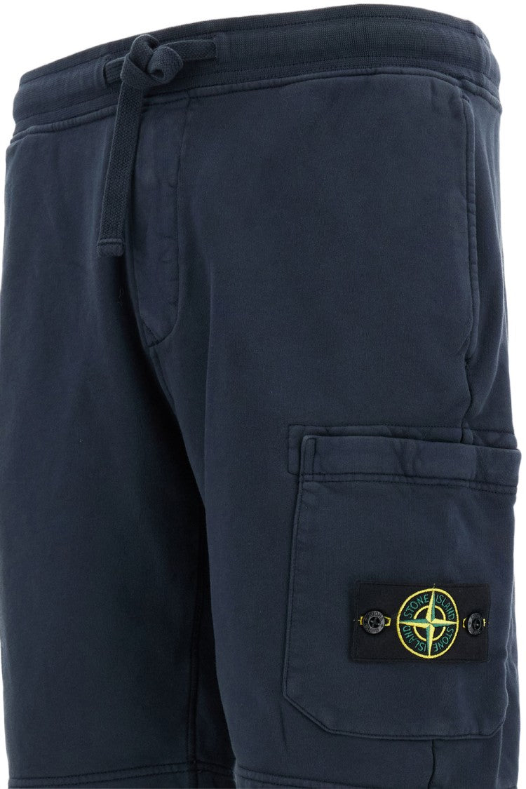 Stone Island Cargo Shorts With Innovative Pocket Design