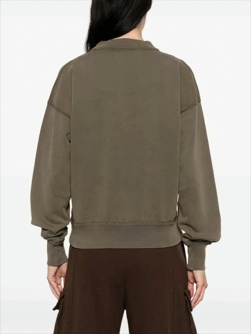 Isabel Marant Relaxed Fit Long-Sleeve Sweatshirt With Graphic Logo
