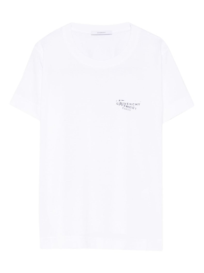 Givenchy White Silk And Nylon Sleeveless Top