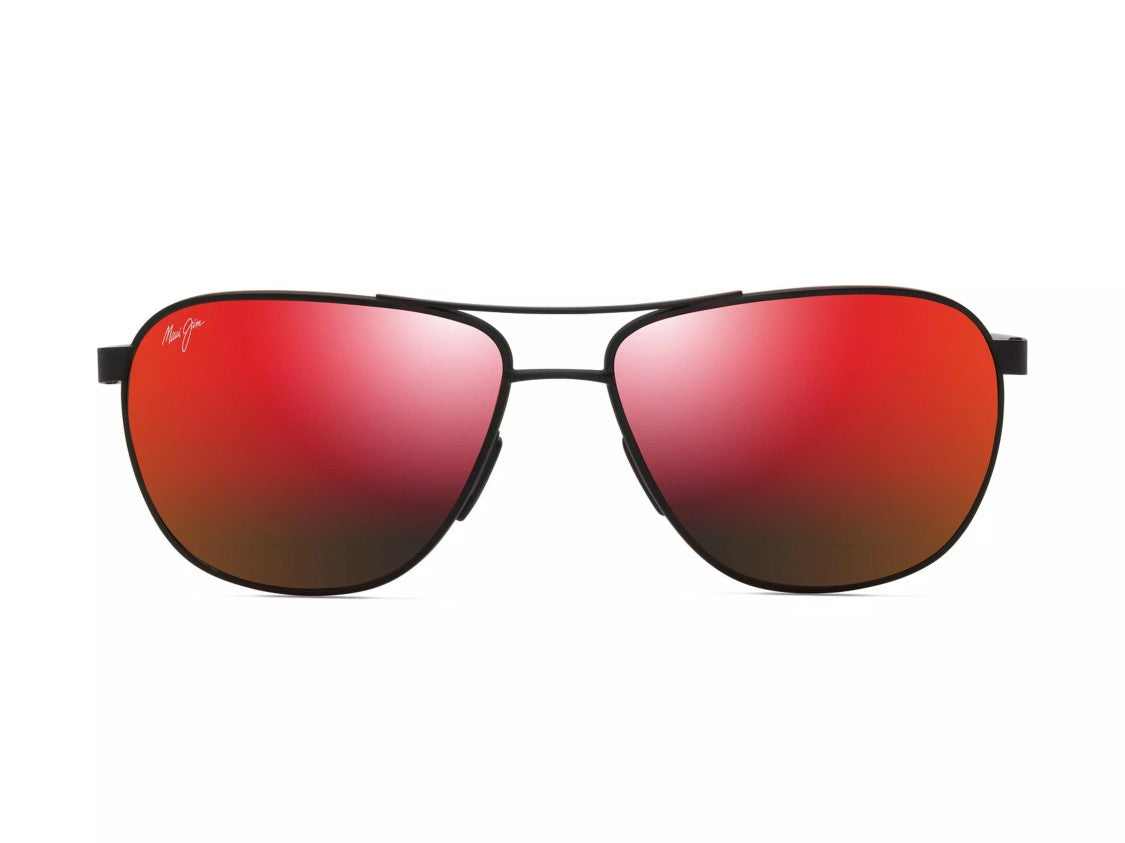 Maui Jim Tortoiseshell Mj0728s Aviator Sunglasses