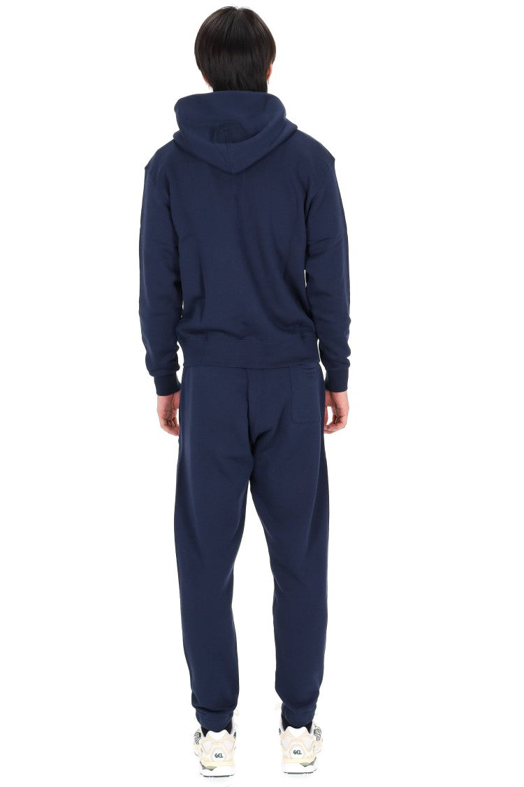 Kenzo Boke Flower Embroidered Cotton Zip Hoodie