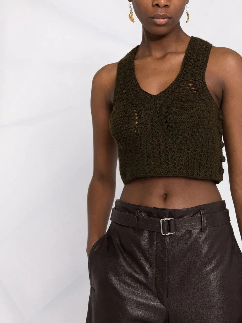 Ulla Johnson Belle Knitted Bra Top