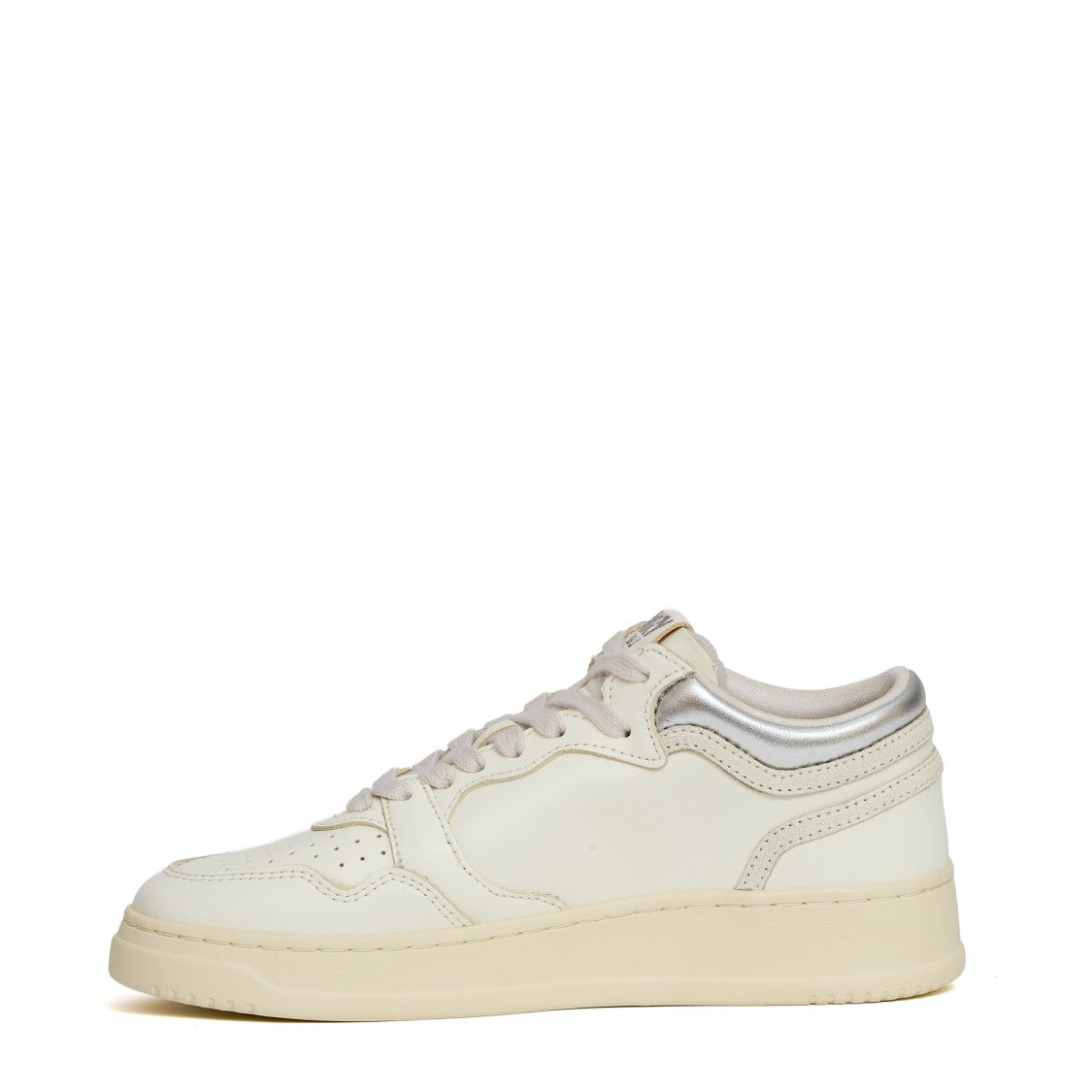 Autry Med-Way Mid Silver Marsh Sneakers