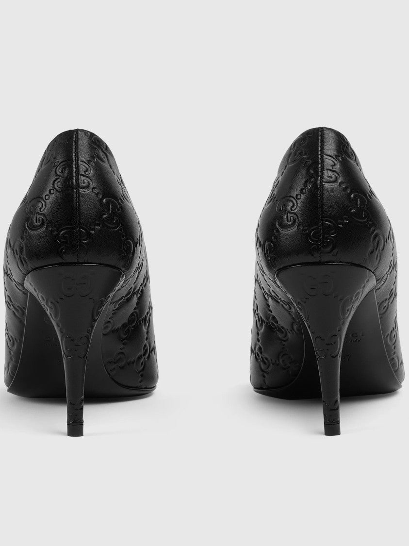 Gucci Black Werin 85 Pointed Stiletto Pumps
