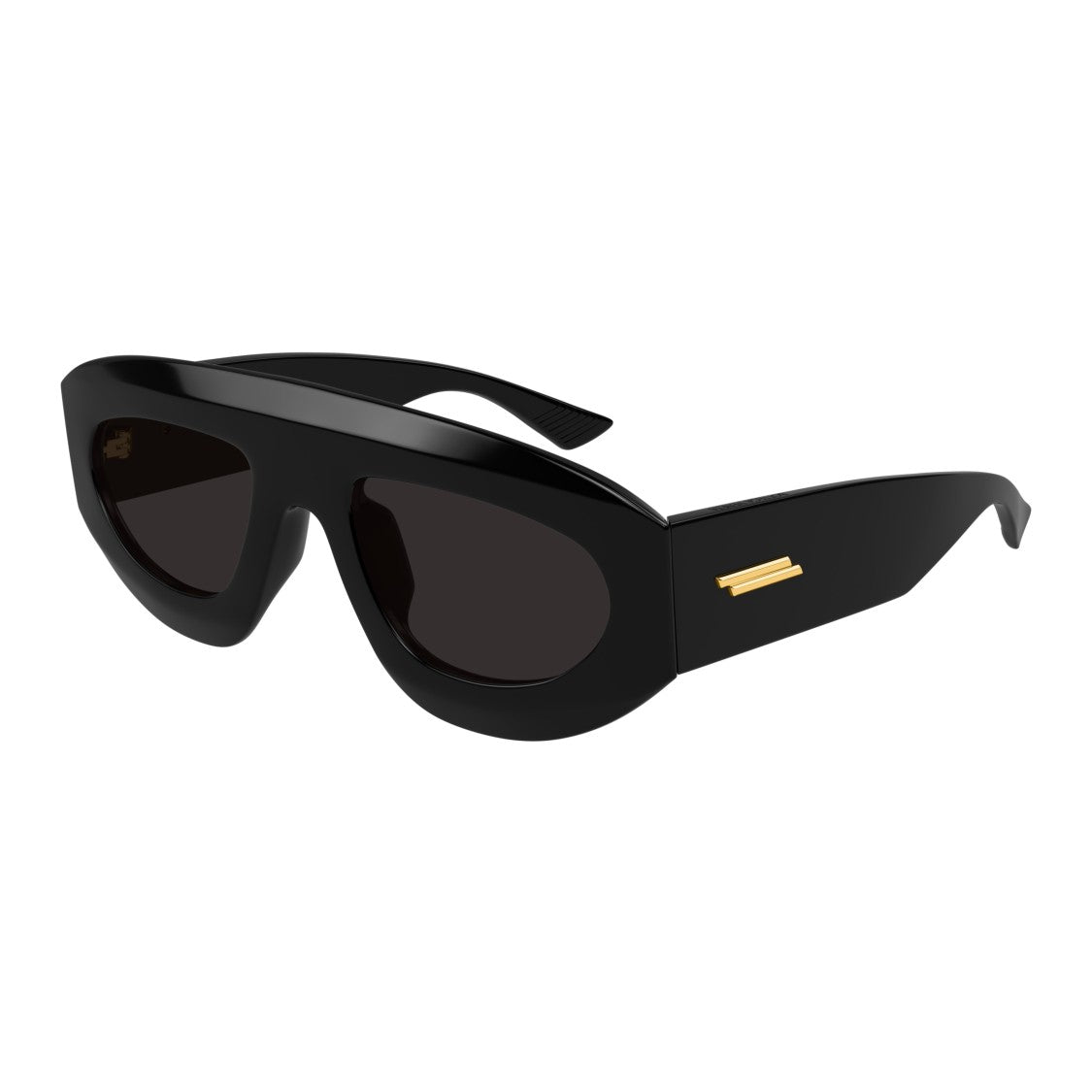 Bottega Veneta Bv1358s Bold Oversized Rectangular Sunglasses