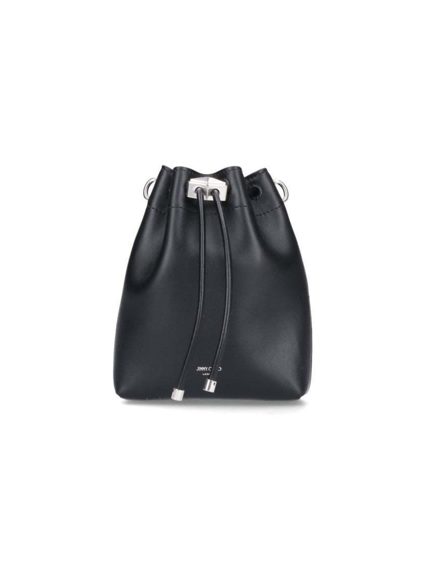 Jimmy Choo "Bon Bon" Bucket Bag – Black