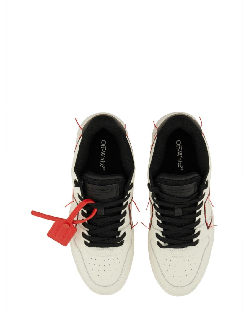 Off-White Smooth Leather Sneakers