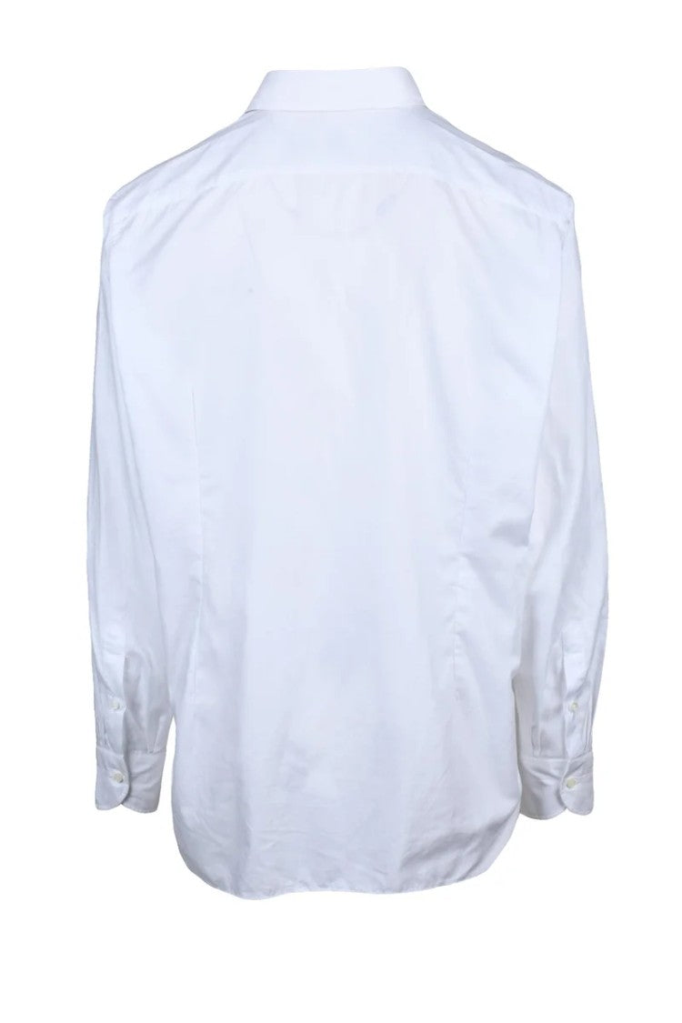 Luigi Borrelli Napoli Cotton Shirt - White