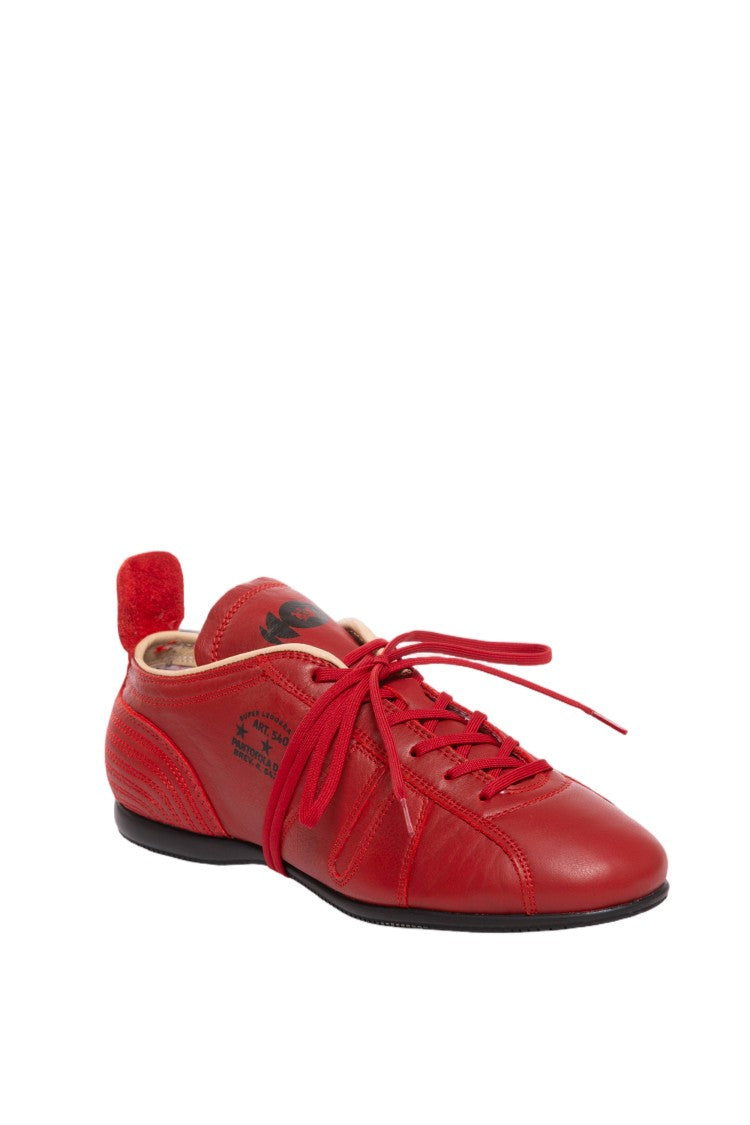 Pantofola D'oro Blue Soft Calfskin Archival Sole Sneakers