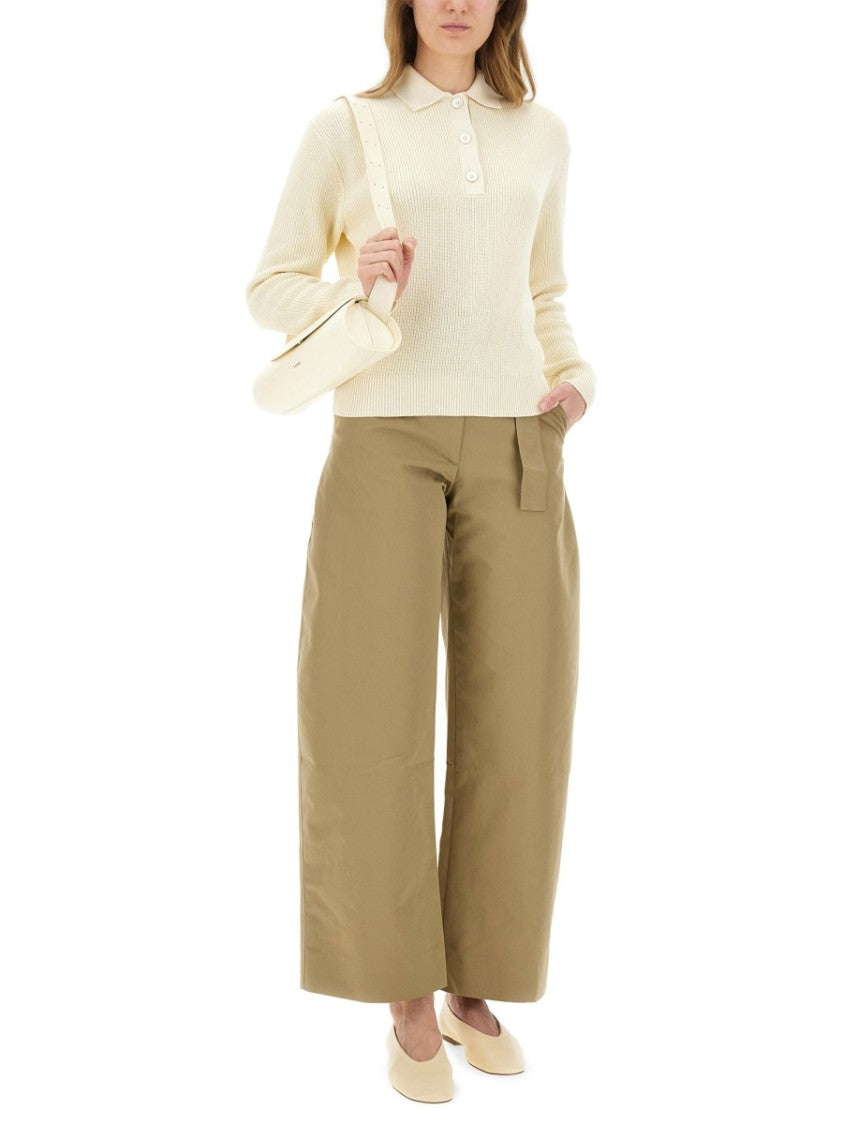 Studio Nicholson "Chesapeake" Knit Polo Shirt