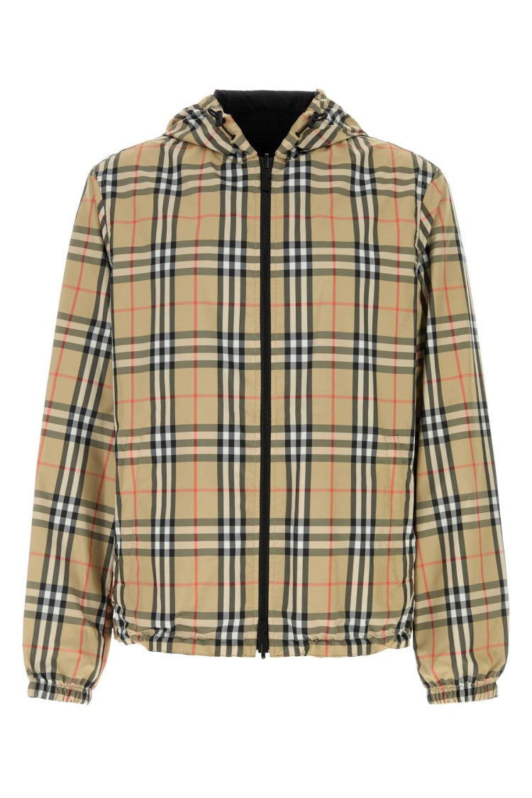 Burberry Embroidered Polyester Reversible Jacket