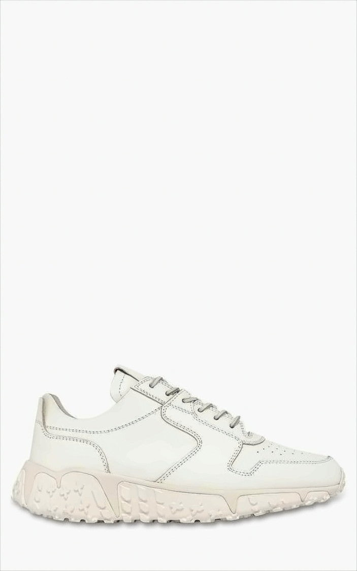 Buttero Perforated Calf Leather Sneakers With Vibram Sole