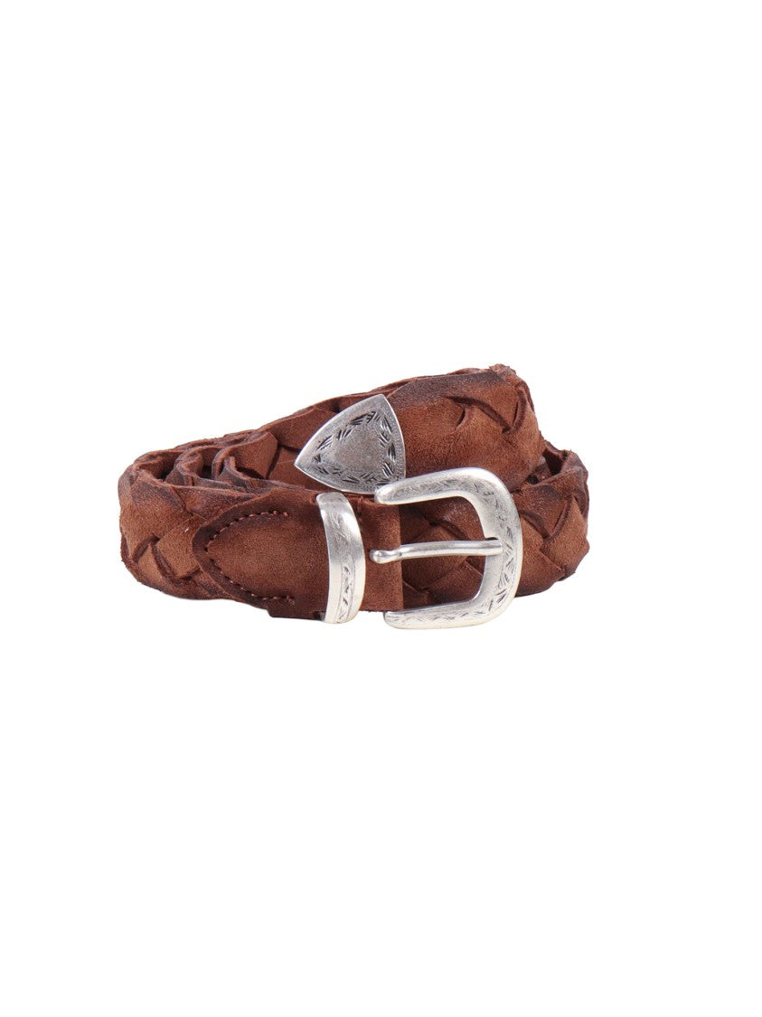 Alberto Luti Cowhide Leather Belt