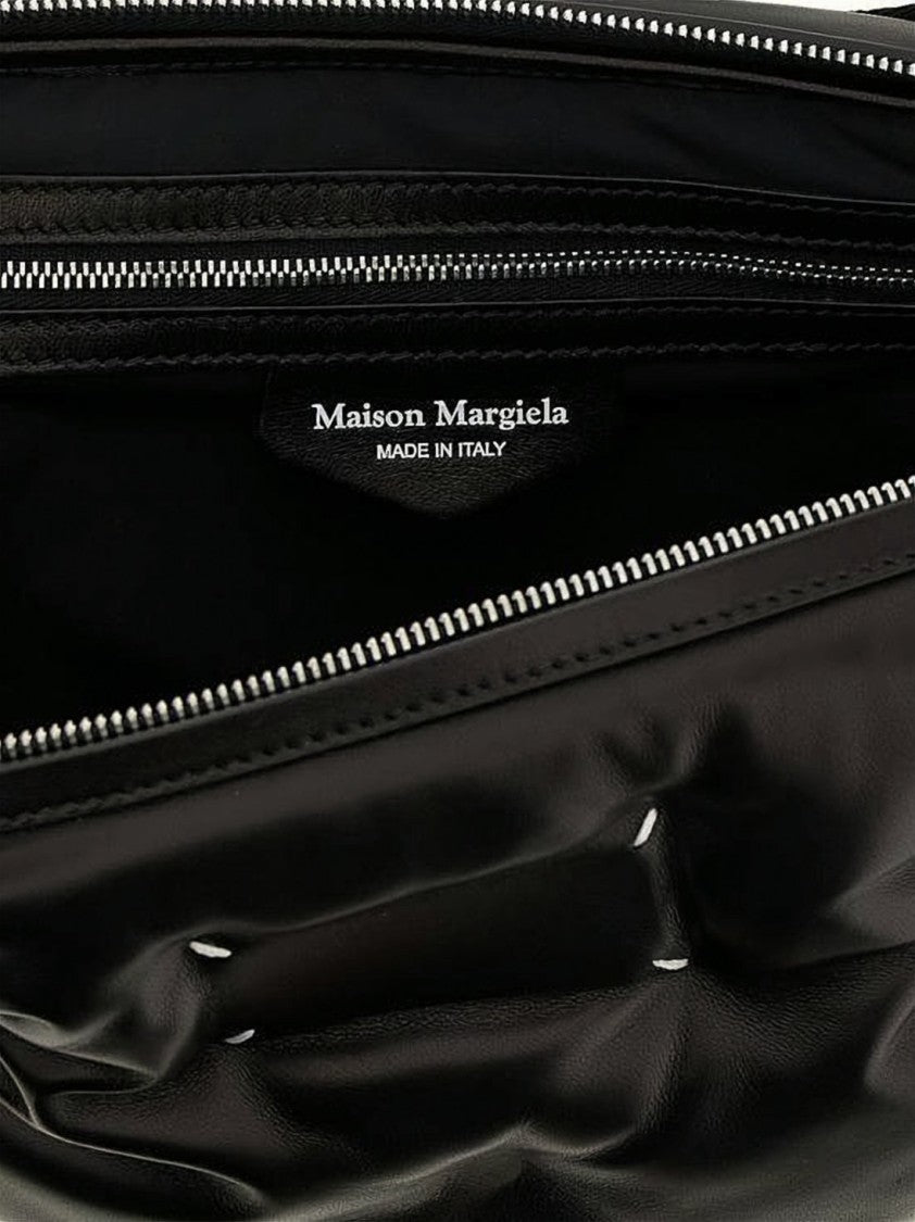 Maison Margiela Gathered Texture Lamb Leather Camera Bag