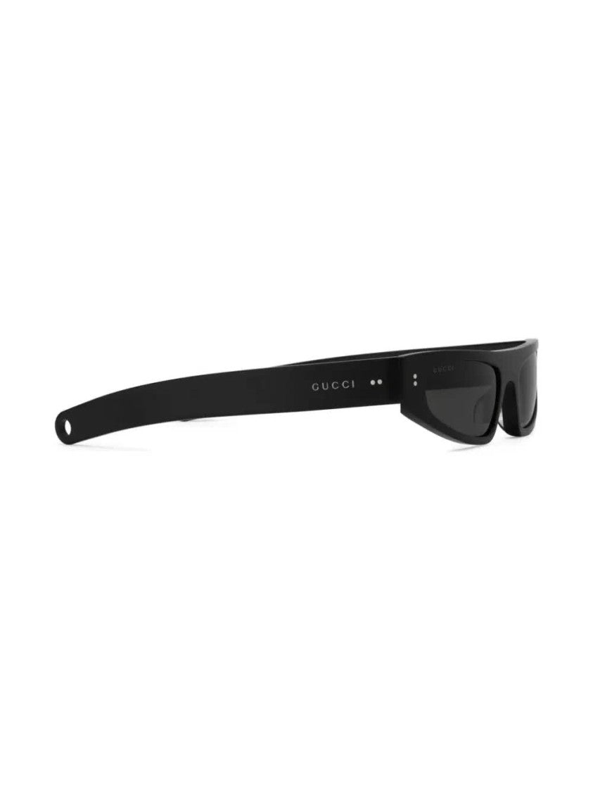 Gucci Black Cat Eye Slim Frame Sunglasses