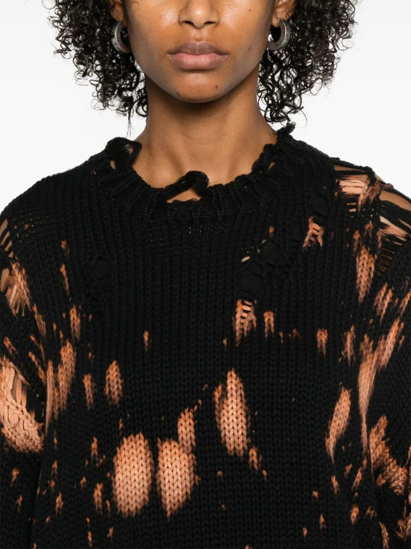 R13 Bleached Sweater