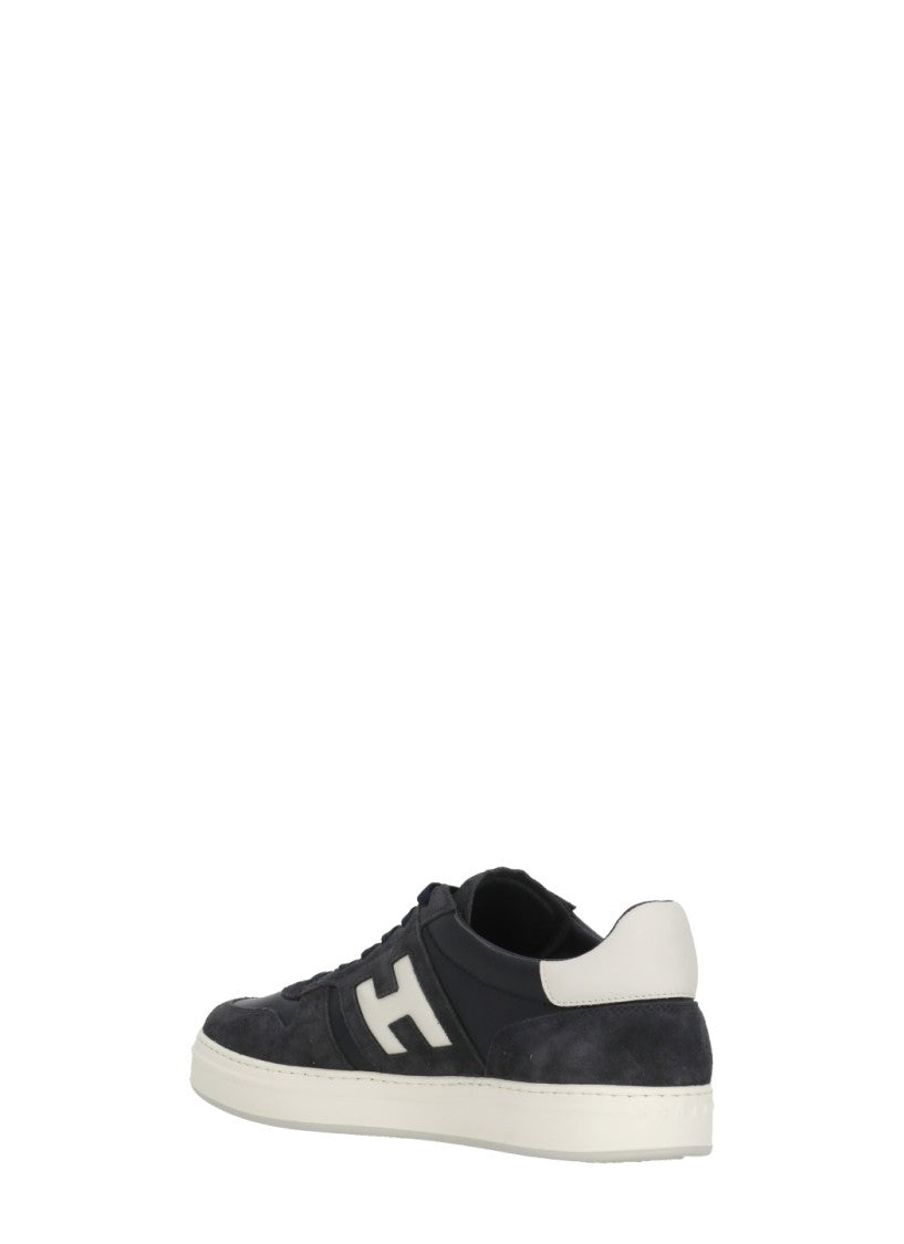 Hogan Blue H-Tv White Iconic Sneakers