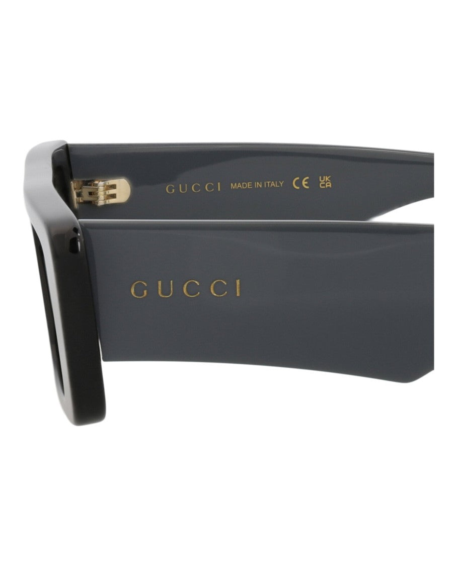 Gucci Square-Frame Recycled Acetate Sunglasses