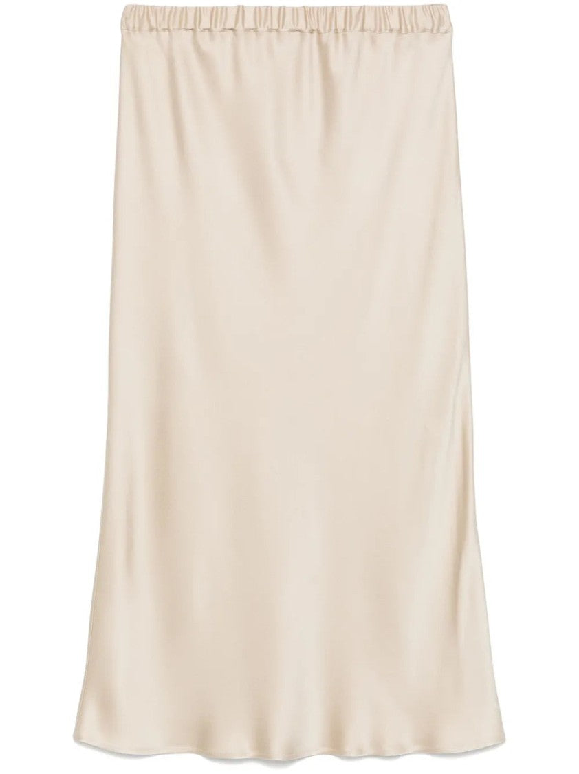 Antonelli Light Beige Orinoco Midi Skirt