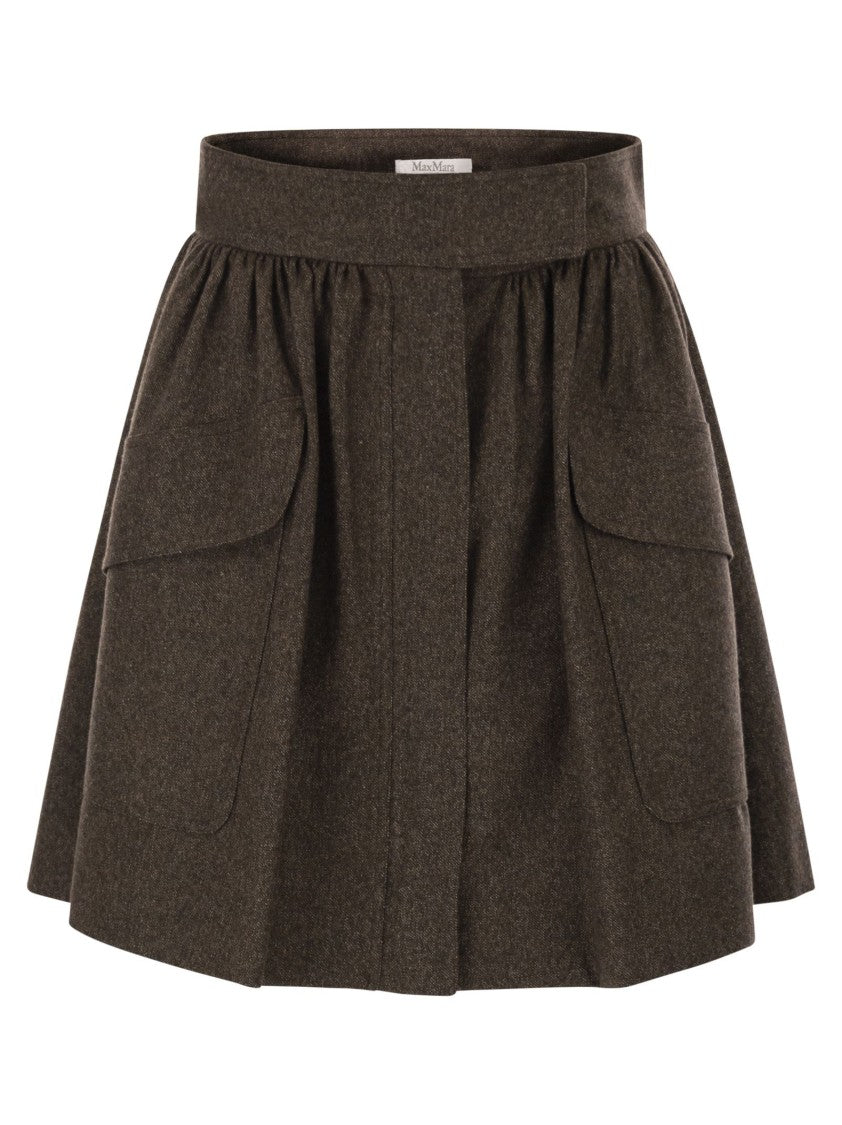 Max Mara Bernini1234 - Short Wool Skirt