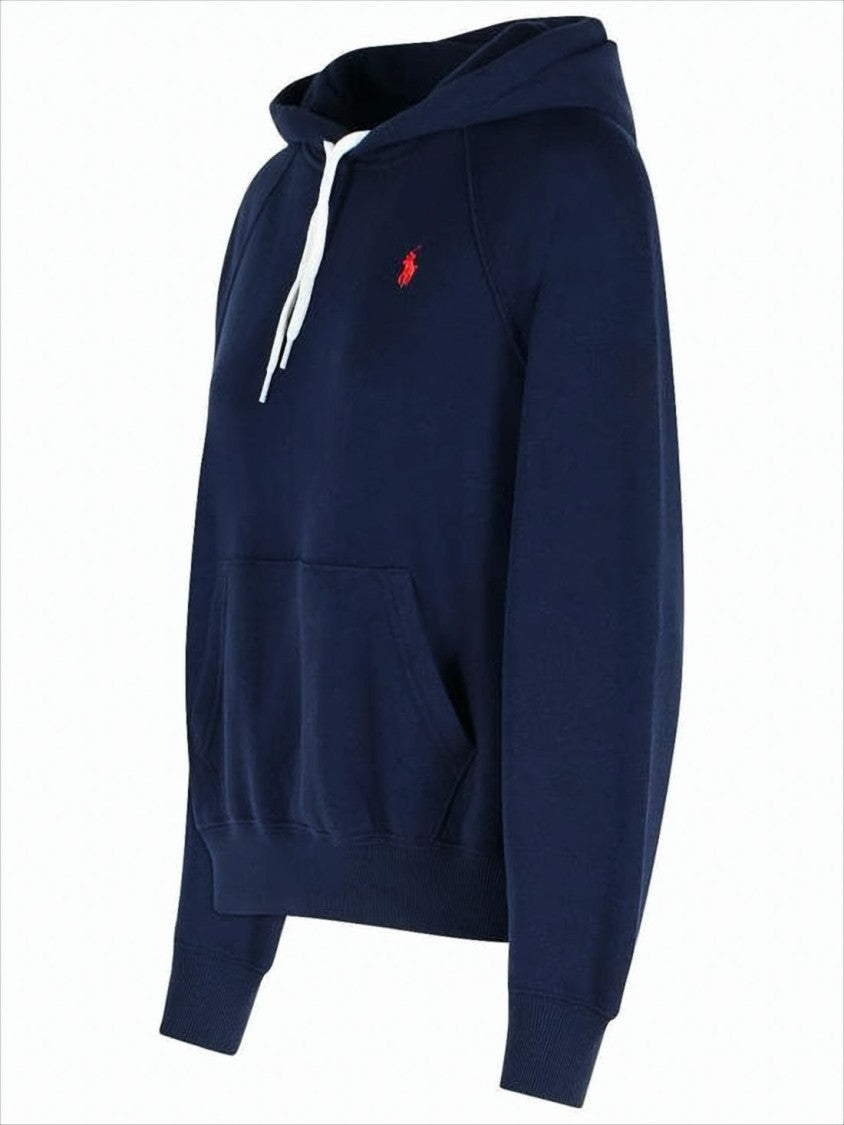Polo Ralph Lauren Classic Pullover Hoodie With Embroidered Logo
