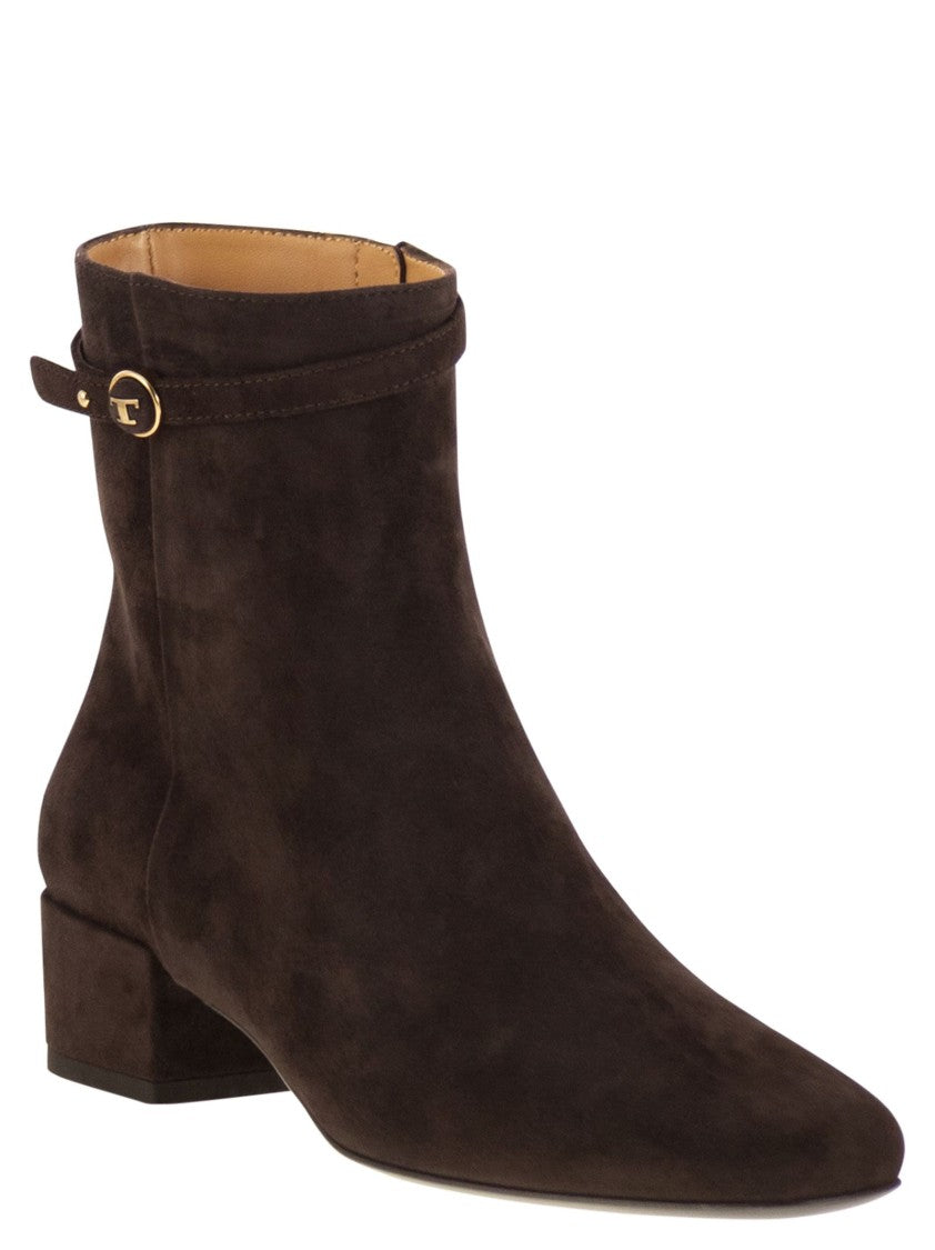 Tod's Suede Ankle Boots