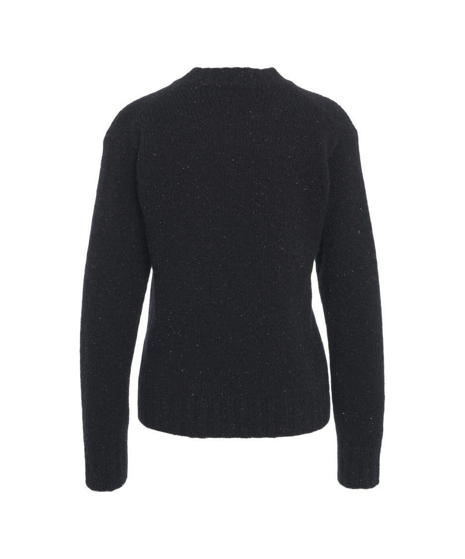 Jucca Comfort Blend Knit Sweater With Classic Crew Neckline