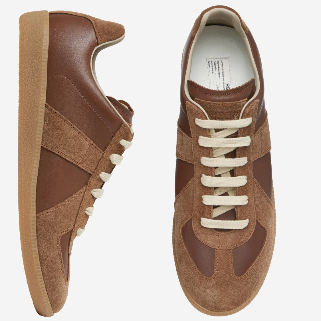 Maison Margiela Low-Top Sneakers In Nappa Leather