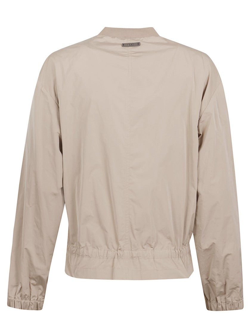 Peserico Lightweight Front-Zipper Jacket With Drawstring Hem