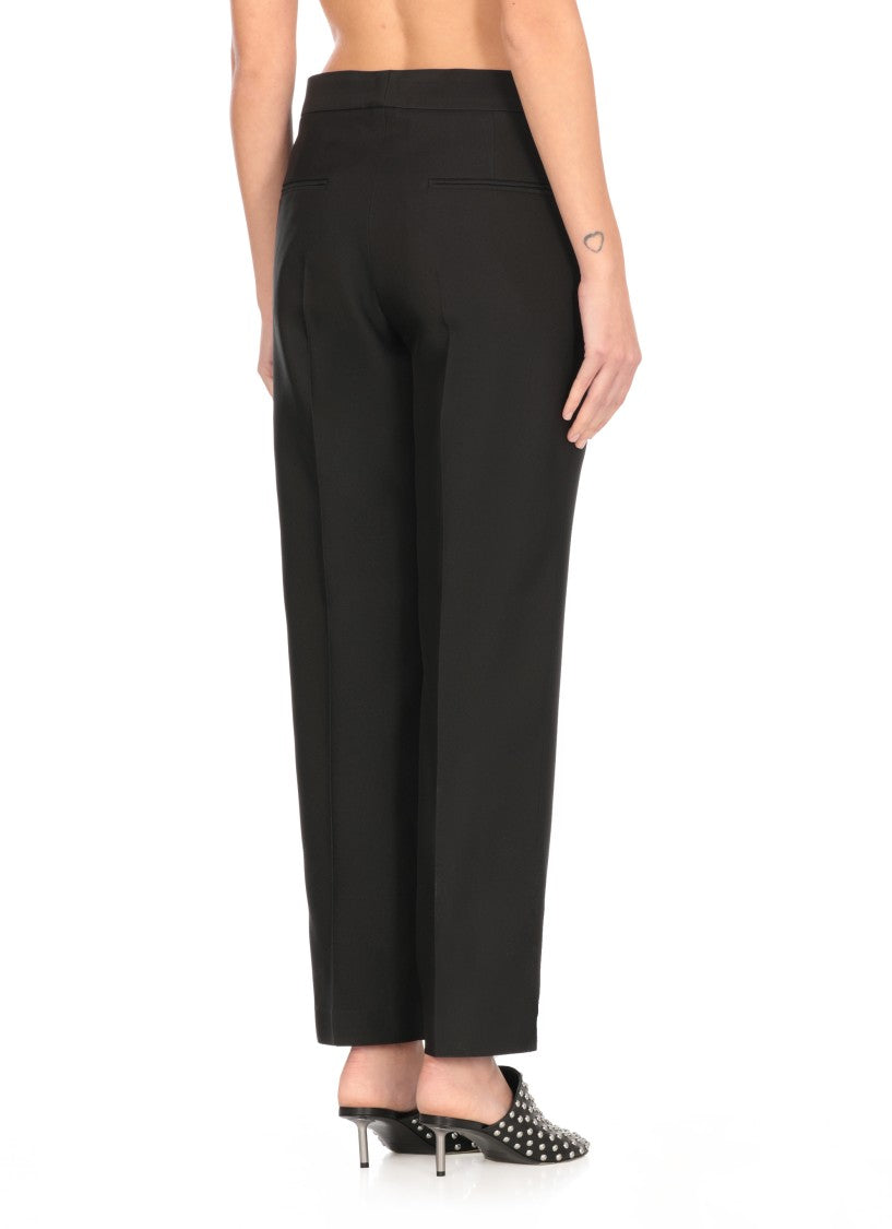 Jil Sander Silk Blend Tailor Trousers