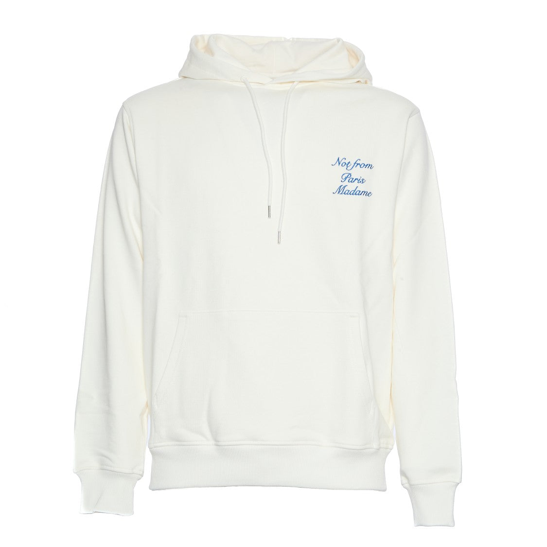 Drôle De Monsieur Le Hoodie Slogan Cursive
