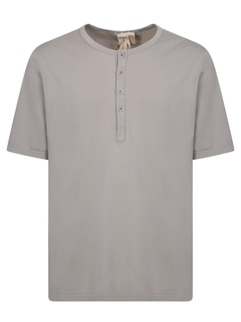 Ten C Light Grey Serafino T-Shirt
