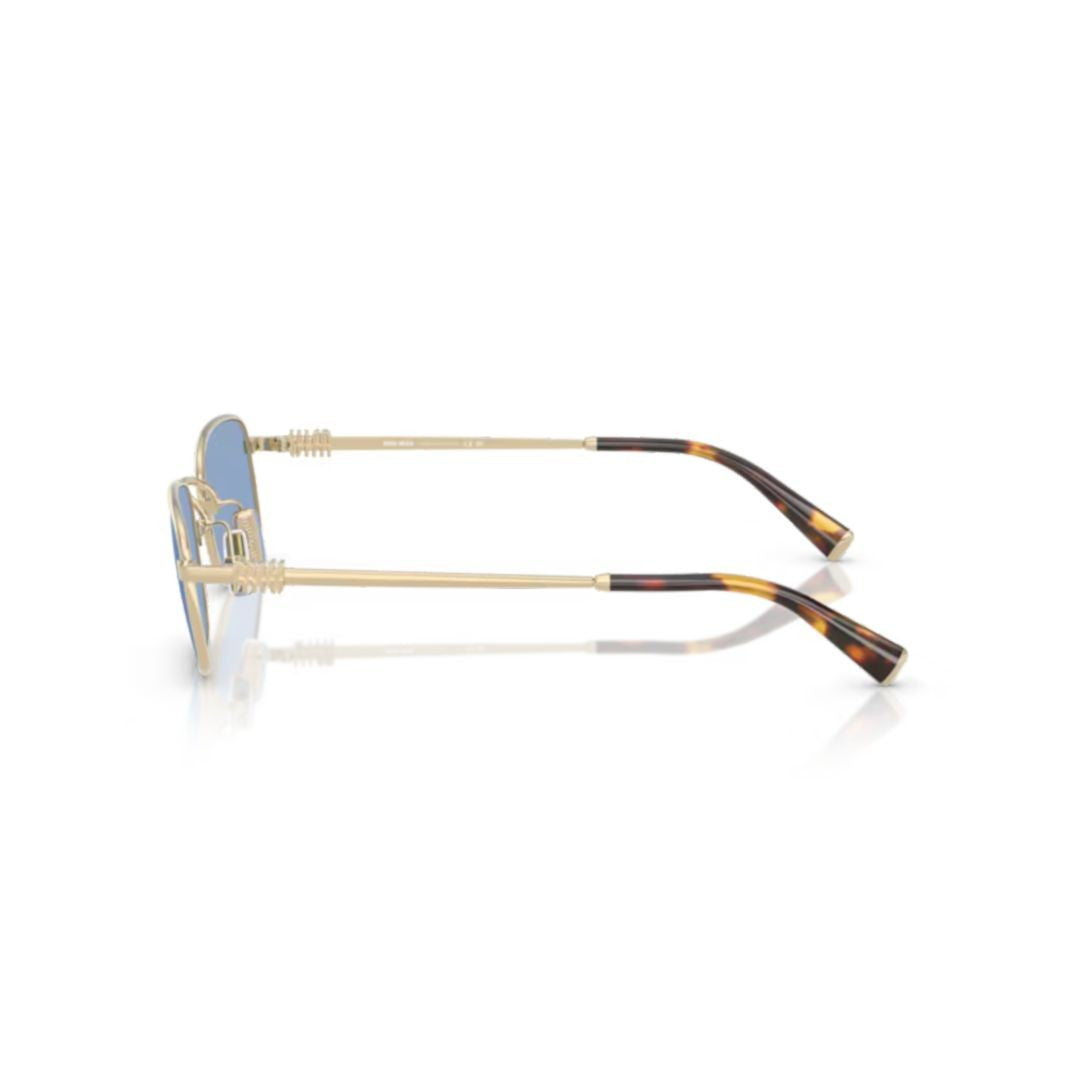 Miu Miu 0Mu A53s Rectangular Metal Sunglasses