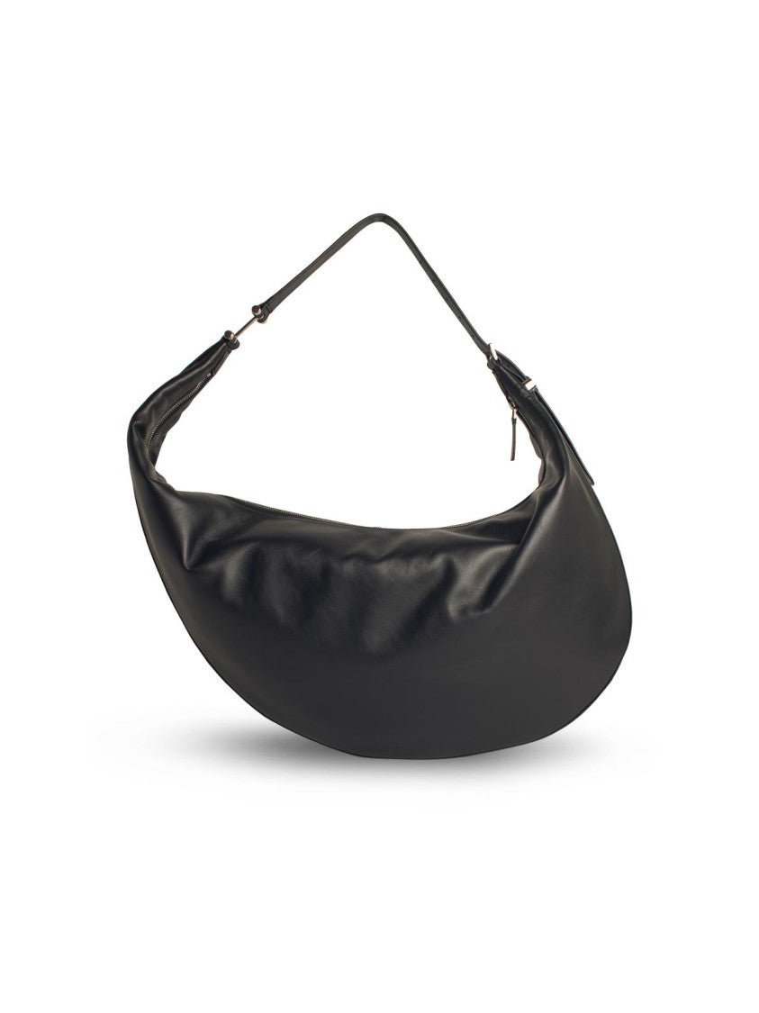 Marni Dot' Medium Hobo Bag In Black Leather