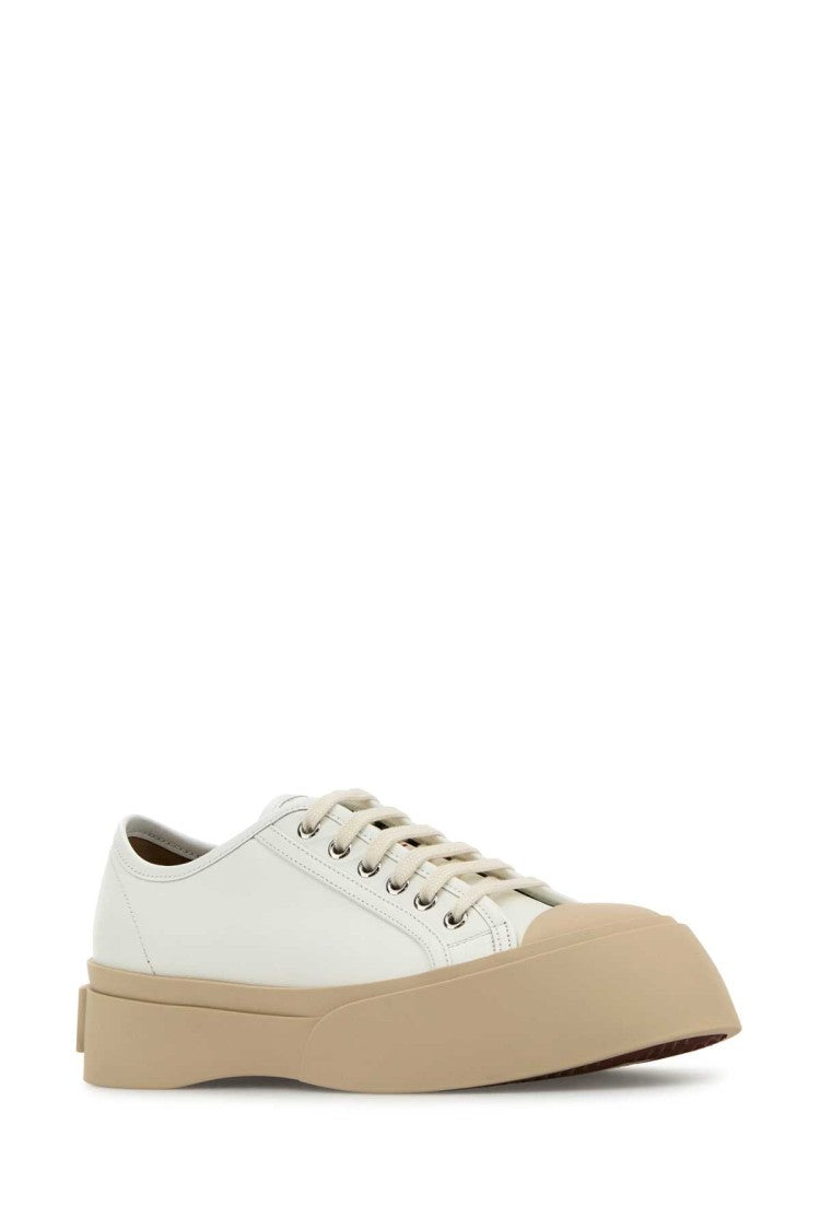 Marni White Leather Pablo Sneakers