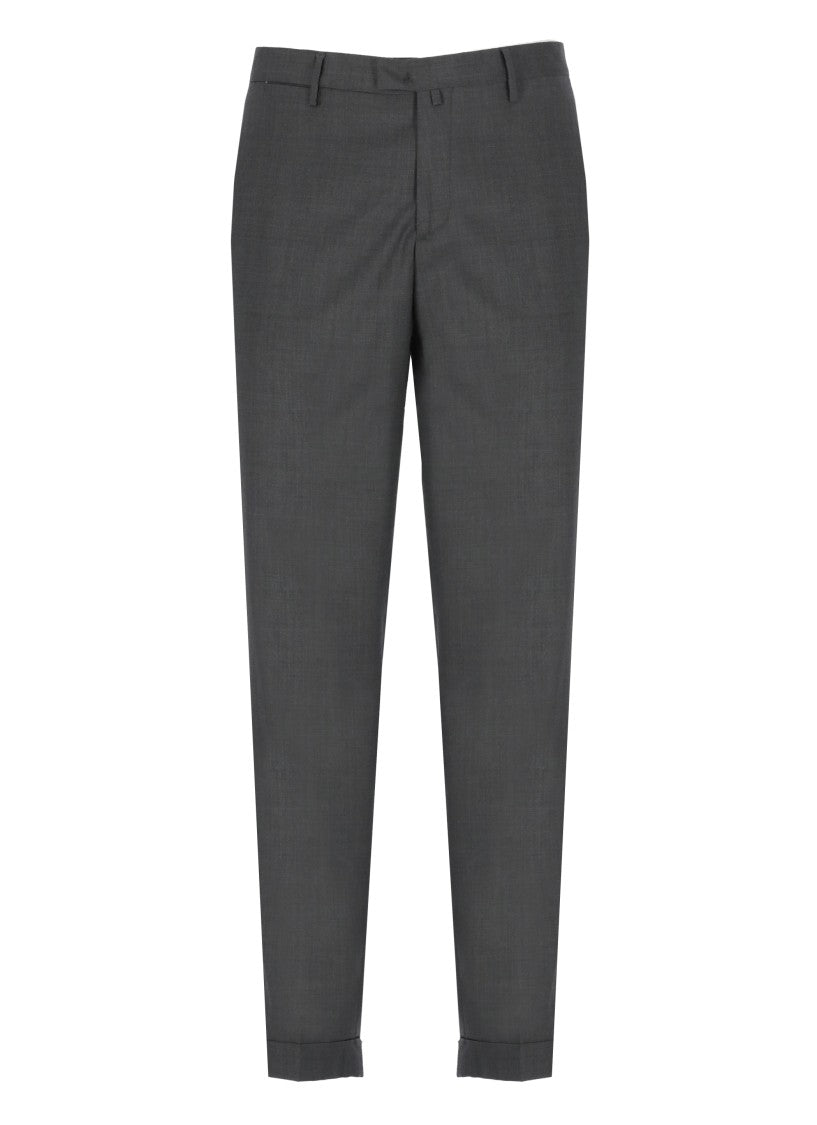 Briglia Grey Virgin Wool Pants